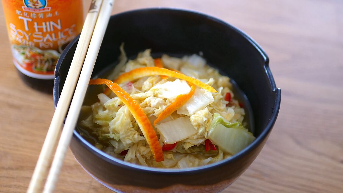 Kapusta Pekińska w Miodzie